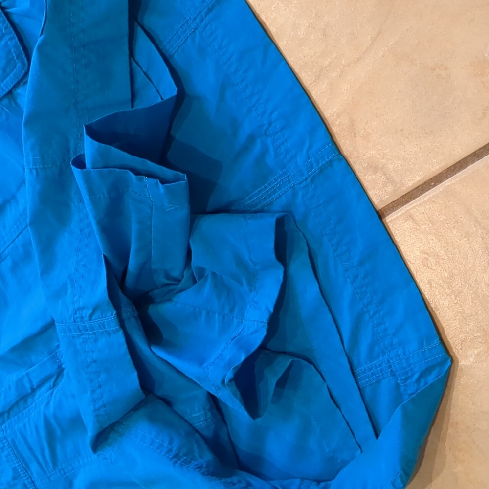 Lands’ End Teal Blue Cargo Skort Size 10 - Picture 5 of 6